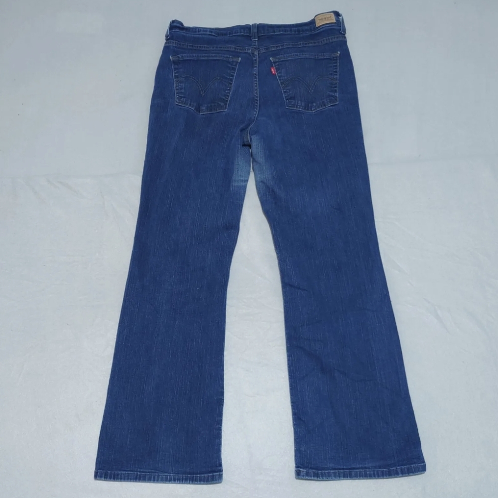 Levi's 512 Slim Womens Blue Jeans Size 14 Perfectly Slimming Cotton W32 L30 - Picture 2 of 6